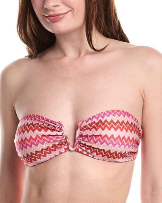 Ramy Brook Chevron Jaedyn Bikini Top