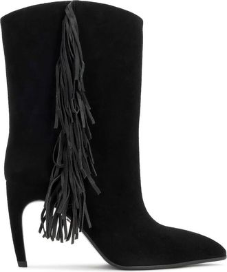 Kazar Boots - Dames - Laarzen met Hak - Zwart - 40 EU - Schoenen