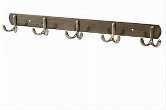 Trade Shop Trade Shop - Appendino Appendi Porta Asciugamani A 5 Ganci Doppio Bronzo Bagno Coniglio 52915