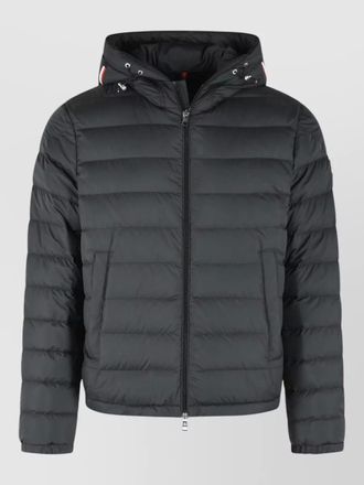 Moncler short hooded down jacket