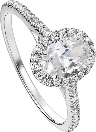 Created Brilliance Freya White Gold Lab Grown Diamond Ring