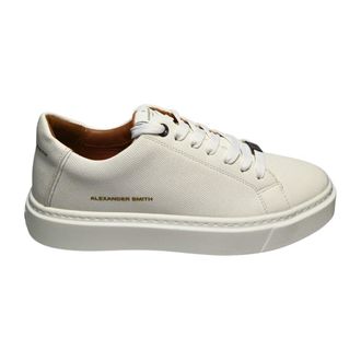 Alexander Smith Sneakers, male, White, Size: 10 US Pelle Sneaker