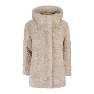 Roberto Ricci Design Cappuccio Agnello Donna Giacca - - Jackets - Donna - Beige - L