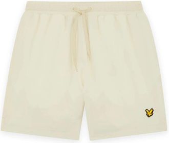 Lyle & Scott Sports Zwemshorts - Heren - Strandmode - Beige - S - Polyester - Badmode