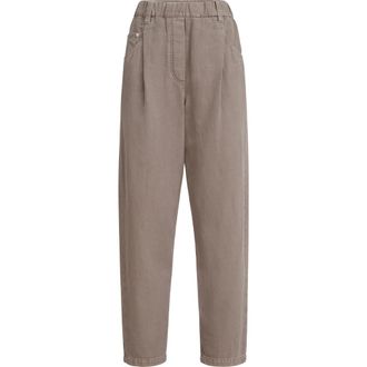 Brunello Cucinelli Five-pocket trousers in Earth at Nordstrom, Size 42 It
