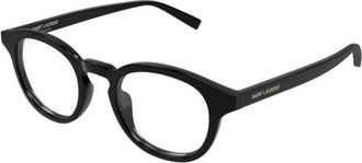 Saint Laurent Brillen - Heren - Brillen - Zwart - 49 MM - Accessoires
