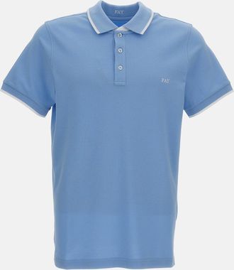 Fay Polo Piquet Stripes