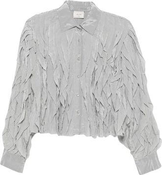 Alysi Mujer, Blusas y Camisas, Gris, Talla: XS