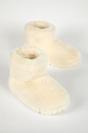 Roman Fluffy Faux Fur Bootie Slipper