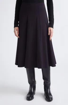 Eleventy Panel Skirt in 177 Amethyst at Nordstrom, Size 48