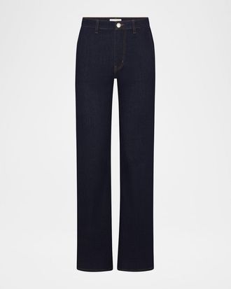 Frame Denim The Straight Trouser Jeans