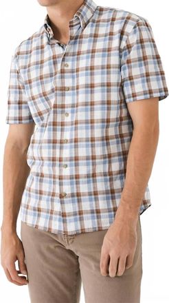 Johnnie-O Bennett Hangin Out Button Down Shirt In Havana