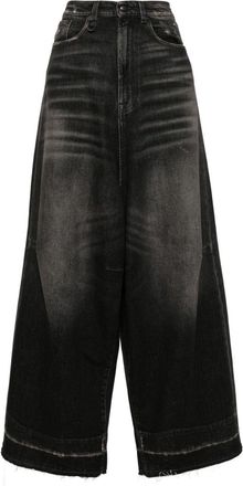 R13 Jesse Jean jeans - women - Elastomultiester/Cotton/Polyester/Cotton/Leather - 25 - Grey