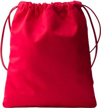 Prada Womens Pouch Bag Wish Red Re-Nylon Recycled Polyamide Shoulder