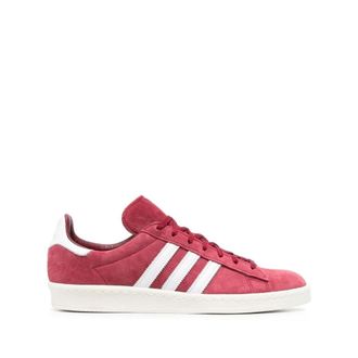 adidas Sneakers, male, Red, Size: 9 US Campus 80s Low-Top Sneakers