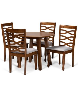 Baxton Studio Dnu Baxton Studio Darina 5Pc Dining Set