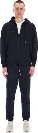 C.P. Company Lightweight Cotton Zip Hoodie with Hood
