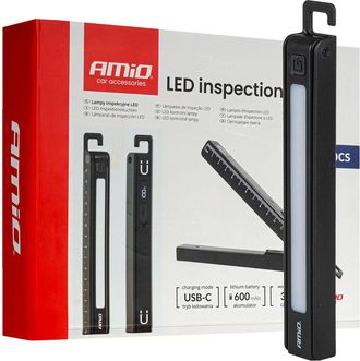 OEM Juego De 10 L&aacute;mparas De Inspecci&oacute;n Recargables Xte+smd De 600 Mah (bater&iacute;a) Amio-04670