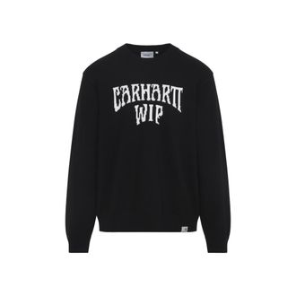 Carhartt Work in Progress Black Crew Neck Sweater