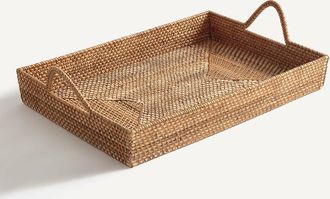 AM.PM Dienblad in rotan, Vesp&eacute;rie