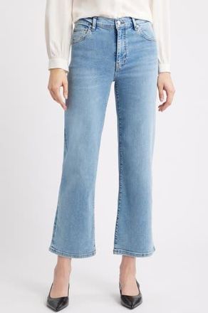 Frame Denim The Mellow Ankle Straight Leg Jeans in Ripple at Nordstrom Rack, Size 34