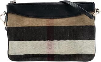 Burberry Pre-owned Cross Body Bags, female, Brown, Size: ONE SIZE Pre-owned Peyton Crossbody Bag