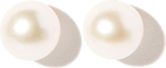 Mizuki 14K Yellow Gold Pearl Stud Earrings - Womens - 14kt Yellow Gold/Freshwater Pearl