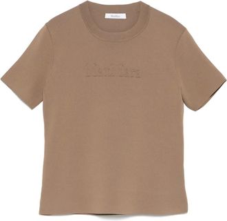 Max Mara T-shirt girocollo - Toni neutri