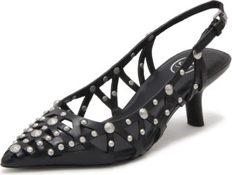 Ash Bizarre Slingback Pump - Dames - Pumps - Zwart - 35 EU - Leer - Schoenen