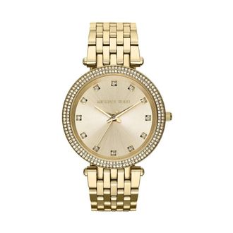 Michael Kors Darci Horloge - Dames - Horloges - Geel - ONE Size - Accessoires
