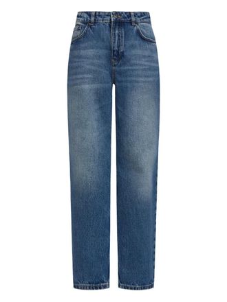 12 Storeez logo-patch jeans - Blue