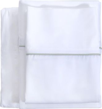 Pom Pom at Home Sheena Sateen Sheet Set in Sea Glass at Nordstrom, Size California King