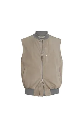 Brunello Cucinelli Vest with Thermore padding in Khaki at Nordstrom, Size X-Large Eu