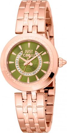 Just Cavalli Womens JC1L314M0075 Ladies Animalier Preziosa Watch - Rose Gold - One Size