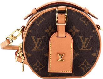 Louis Vuitton Mini Boite Chapeau Bag Monogram (Authentic Pre-Loved)