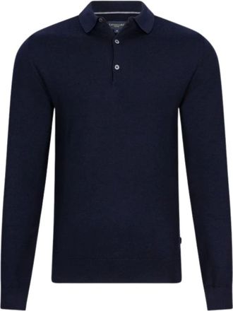 Cavallaro Merino Manica Lunga - - Knitwear - Uomo - Blu - L
