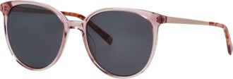 Humphrey's Sonnenbrille HUMPHREY&acute;S EYEWEAR, Damen, rosa (rosa transparent), durchscheinend, Sonnenbrillen Sonnenbrille, Form Schmetterling, leichter Verlaufst&ouml;nu