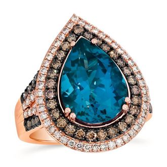 Le Vian Ladies Semi-Precious Rings set in 14K Strawberry Gold