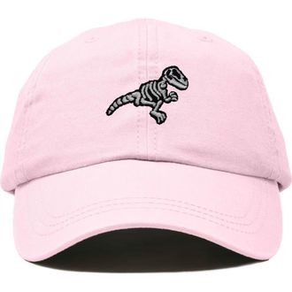 Dalix Fossil Embroidered Outdoor Hat in Washed Pink at Nordstrom