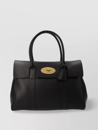 Mulberry structured silhouette top handle gold-tone hardware