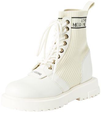 Love Moschino Ja24324g0hiy612a, Womens Boots, White, 6 UK