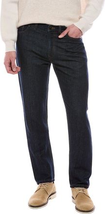 Isaia Slim Straight Linen-Blend Jean