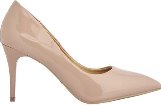 Miss Diva Womens Shoes Ingrid Pointed Toe Court Heels (Nude, UK_Footwear_Size_System, Adult, Women, Numeric, Medium, Numeric_5)