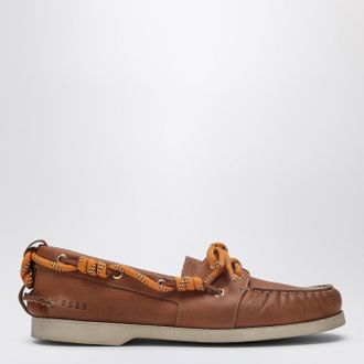 Golden Goose Cruise loafer in tobacco leather