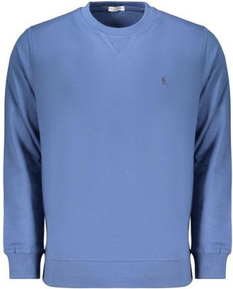 Coveri Moving Blauwe Katoenen Sweatshirt voor Mannen