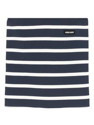 Miu Miu striped top - Blue