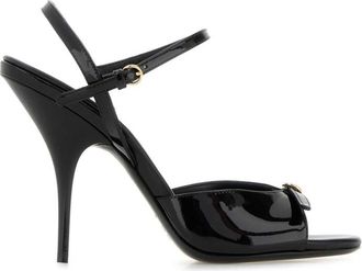 Miu Miu Black Leather Heels