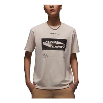 Nike Jordan (WMNS) Air Jordan Graphic T-shirt Asia Sizing Light Tan FV7135-203