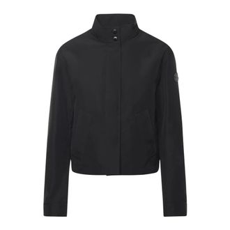 Moncler Light Jackets, female, Black, XS, Krovanh Short Jacket