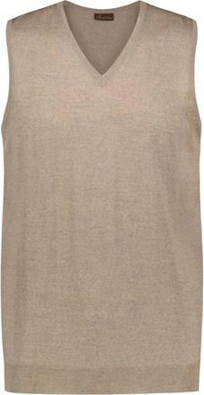 Stenstr&ouml;ms Truien - Heren - Spencers - Bruin - 2XL - Wol - Truien & Vesten